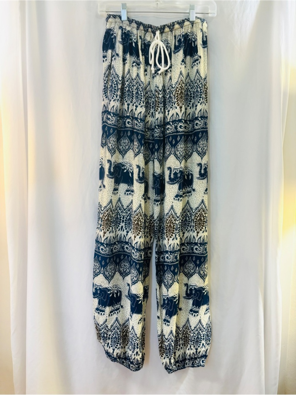 Harem Pants Elephant Mandala Print XXL